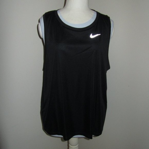 💰 3/$25.00 Women's Plus Size Nike Running Dri-fit sleeveless Top Size 1X. - Picture 1 of 8